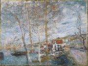 Alfred Sisley Inondation a Moret Germany oil painting artist